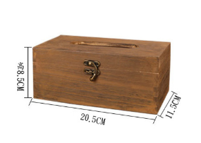 居家生活用品 復古自然風 紙巾盒 面紙盒 衛生紙抽取收納盒