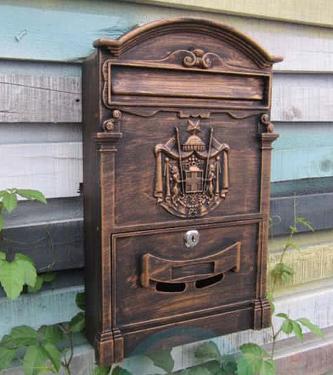 復古風個性化信箱郵箱郵筒報紙箱