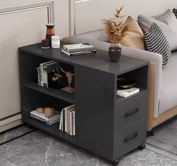 沙發邊櫃 現代簡約 小戶型客廳沙發側邊櫃 角几 可移動小茶几 茶臺櫃子